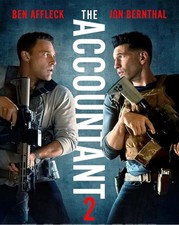 The Accountant 2 2025 , DVD Movie With Slip Cover Region Free Free Shipping