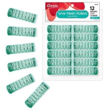 Annie Wire Mesh Rollers X-Small 1/2in, Blue 3pk