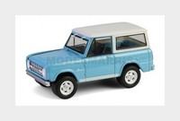 Greenlight 37320A Ford USA - Bronco Custom SUV 1966 - Hellblau Weiß - 1/64