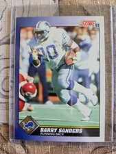 1991 Score - Barry Sanders #20