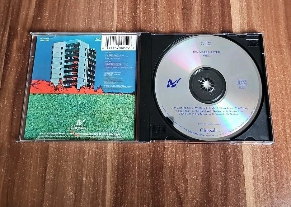 Ten Years After - Watt (1975) Album Musik CD *** Wie Neu *** - Bild 4 von 4