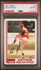 1982 Topps 90 Nolan Ryan PSA 8 NM-MT