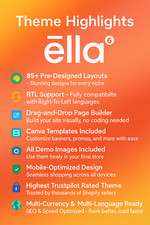 Ella   Multipurpose Shopify Theme website Template  Fully OS 2.0 Compatible