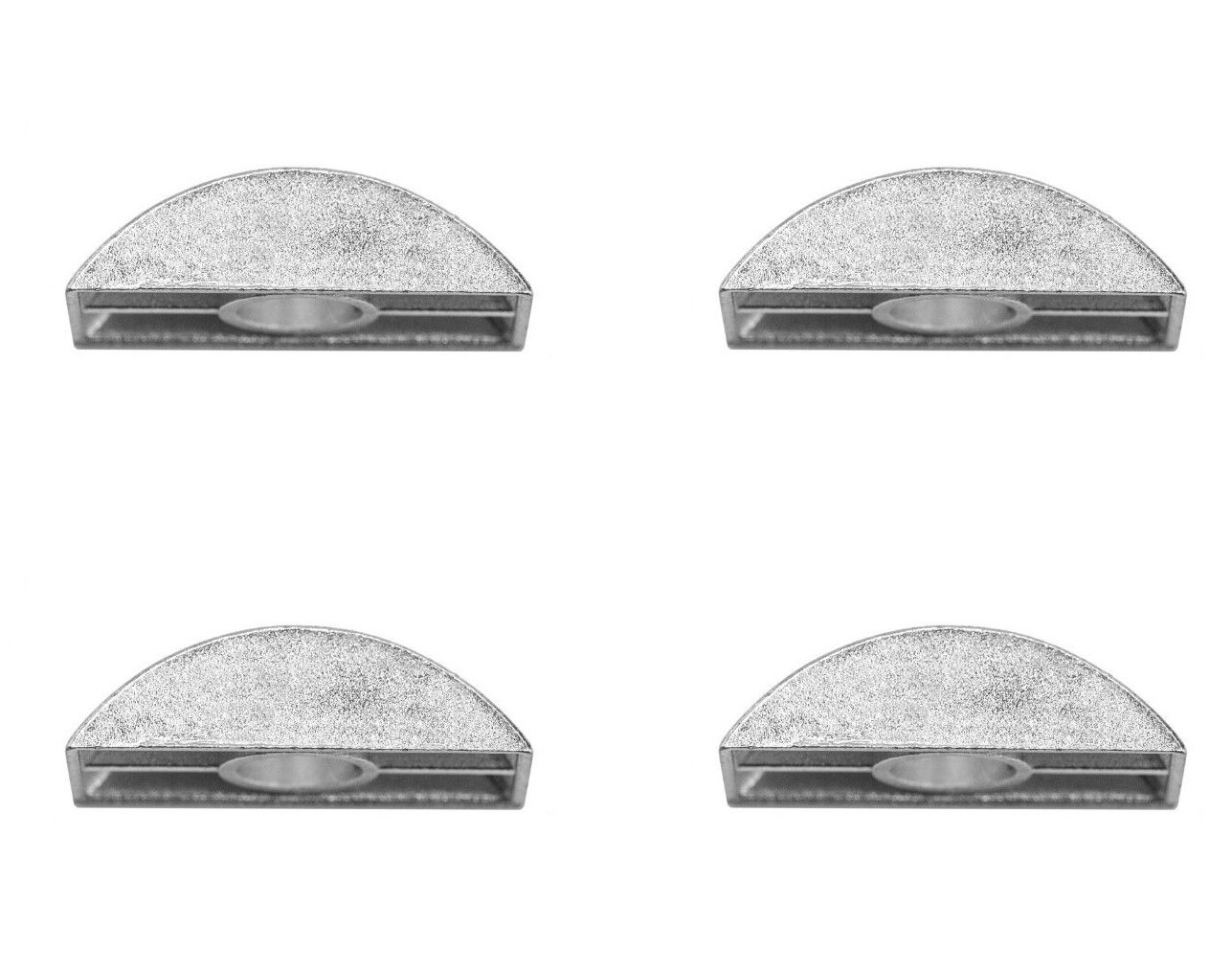 M8 Half Moon Furniture Maxi Luna Unthreaded Washers Nuts For Bunk Beds