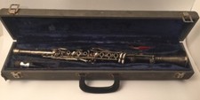 VINTAGE THREE STAR CLARINET CUNDY BETTONEY CO AN11276  MOUTHPIECE  CASE AS-IS