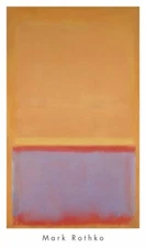 Untitled, 1954 by Mark Rothko Art Print Abstract Poster 38x22.5