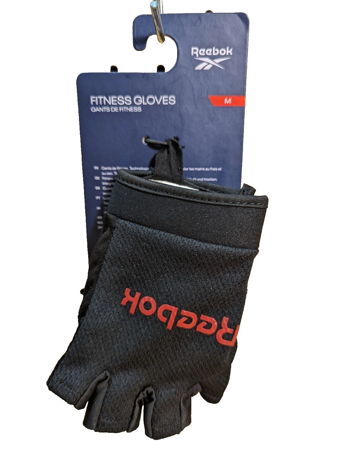 Reebok Fitness Guantes Medio Dedo