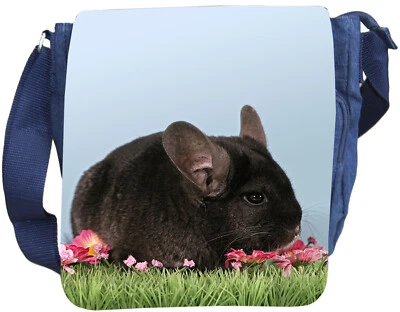 NANYUK CHINCHILLA - SCHULTERTASCHE Tasche Umhängetasche JEANS Baumwolle - STG 01