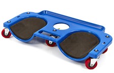 Rodillera movil para trabajos agachado, 5 ruedas accesorio taller mecanico -3594