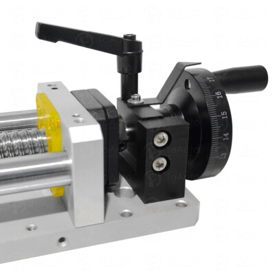 8 IN/200mm Stroke Manual Sliding Table CNC 1605 Ball Screw Linear