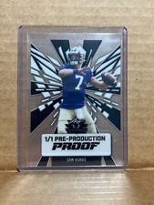 Sam Huard 2024 Leaf Football 1/1 Pre Production Proof