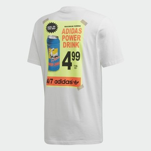 tee shirt adidas jaune femme