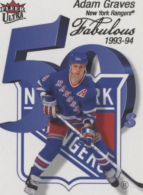 2021-22 Upper Deck Fleer Ultra - Adam Graves #FF-27 - 1 of 1