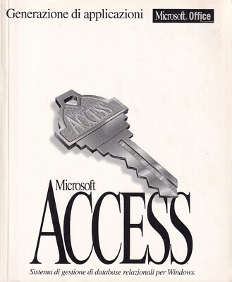 Microsoft access - generazione di applicazioni - versione 2.0 1994 