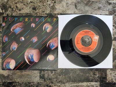 Supertramp It's Raining Again/Bonnie 7'' 45 RPM A&M 2502 1982