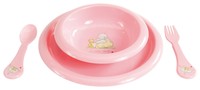 Bebe-jou Dinner Set Humphrey's (pink) Bebe-jou Dinner Set Humphrey's (pink)