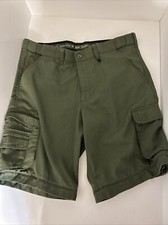 Boy Scouts Of America Shorts Y Size 22 Cargo Green Scouting Uniform Switchback
