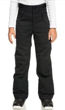 Roxy Girls Diversion Snow Pants with DryFlight Technology 10/Medium Black