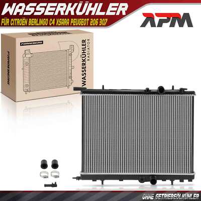 Kühler Wasserkühler Motorkühler für Citroën Berlingo C4 Xsara Peugeot 206 307