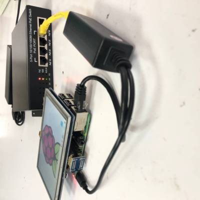 12pcs Gigabit Ethernet Active PoE Splitter 5V Micro USB Raspberry Pi 3B+ 3B Plus