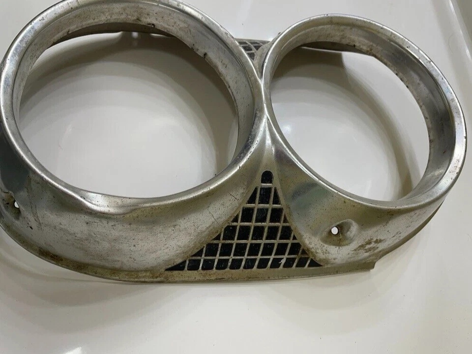 Mercury Comet 1964 biseles de faros derecho e izquierdo Ford original OEM Foto 4 de 4
