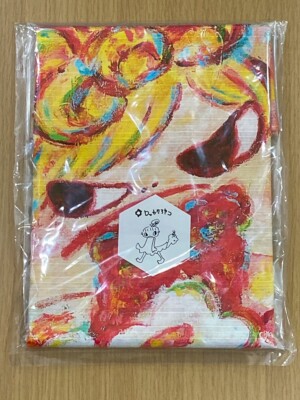 ロッカクアヤコ　バンダナ　rokkaku ayako bandana ロッカクアヤコ「魔法の手 ロッカクアヤコ作品展 バンダナ」2020年