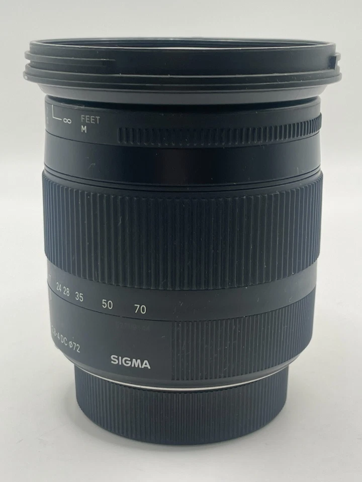 SIGMA 17-70mm 1:2.8-4 DC CONTEMPORARY LENS for NIKON - 17-70 mm C - GOOD - Image 4 of 4