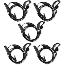 5PCS Earpiece Headset PPT for BAOFENG Radio UV-9R BF-9700 BF-A58 UV-9Rplus 
