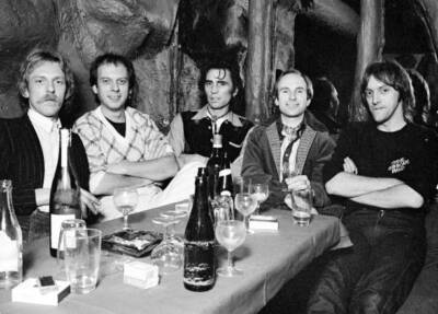 The Steve Gibbons Band Posed Denmark  Old Music Photo
