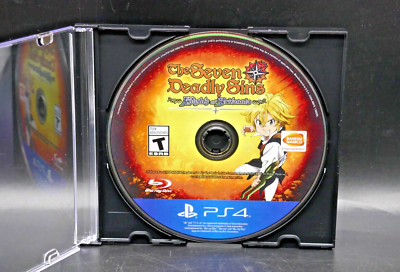 The Seven Deadly Sins: Knights of Britannia (PS4) Disc Only, Tested & Working