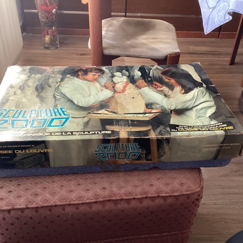 Vintage Anni 70 Gioco Educativo Sculpture 2000 Ceji Jouet Made In France 🇫🇷 - Foto 20 di 20