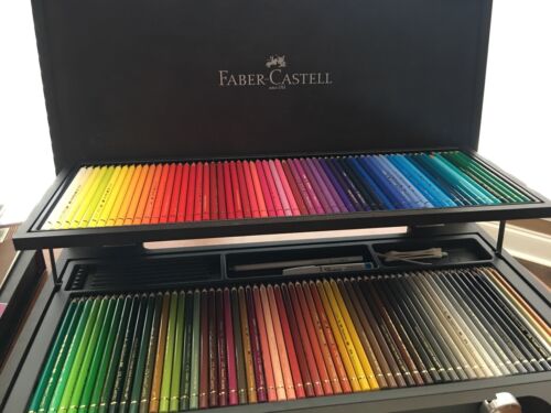 120 colors Faber-Castell wooden box Coloured pencils POLYCHROMOS 72