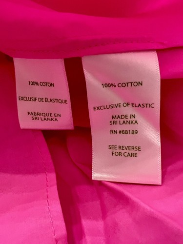 Lilly Pulitzer Beatrix schulterfreies Top rosa XXS NEU # 008738 UVP $ 118 - Bild 7 von 7