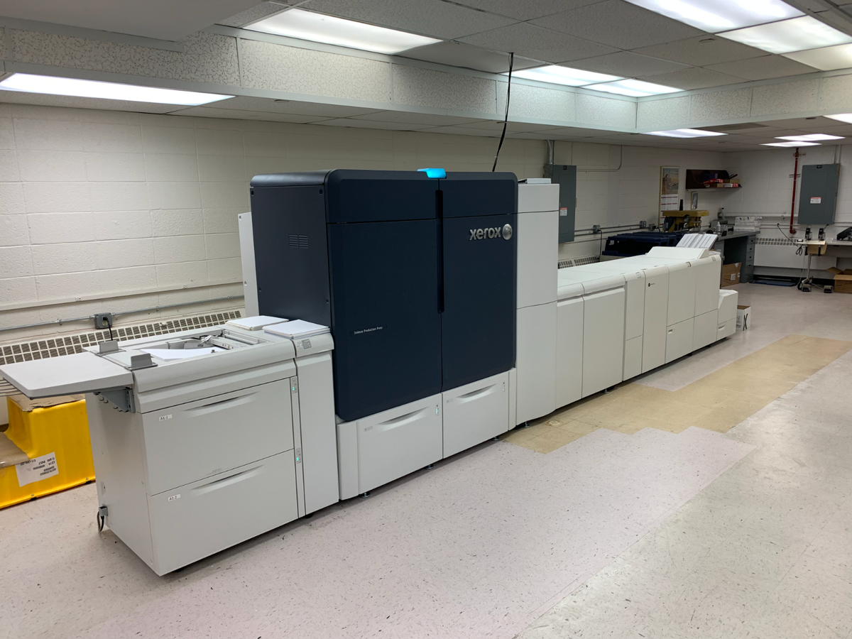 Xerox Iridesse 120 for Sale. 6 Colors. White, Clear, Silver, Gold