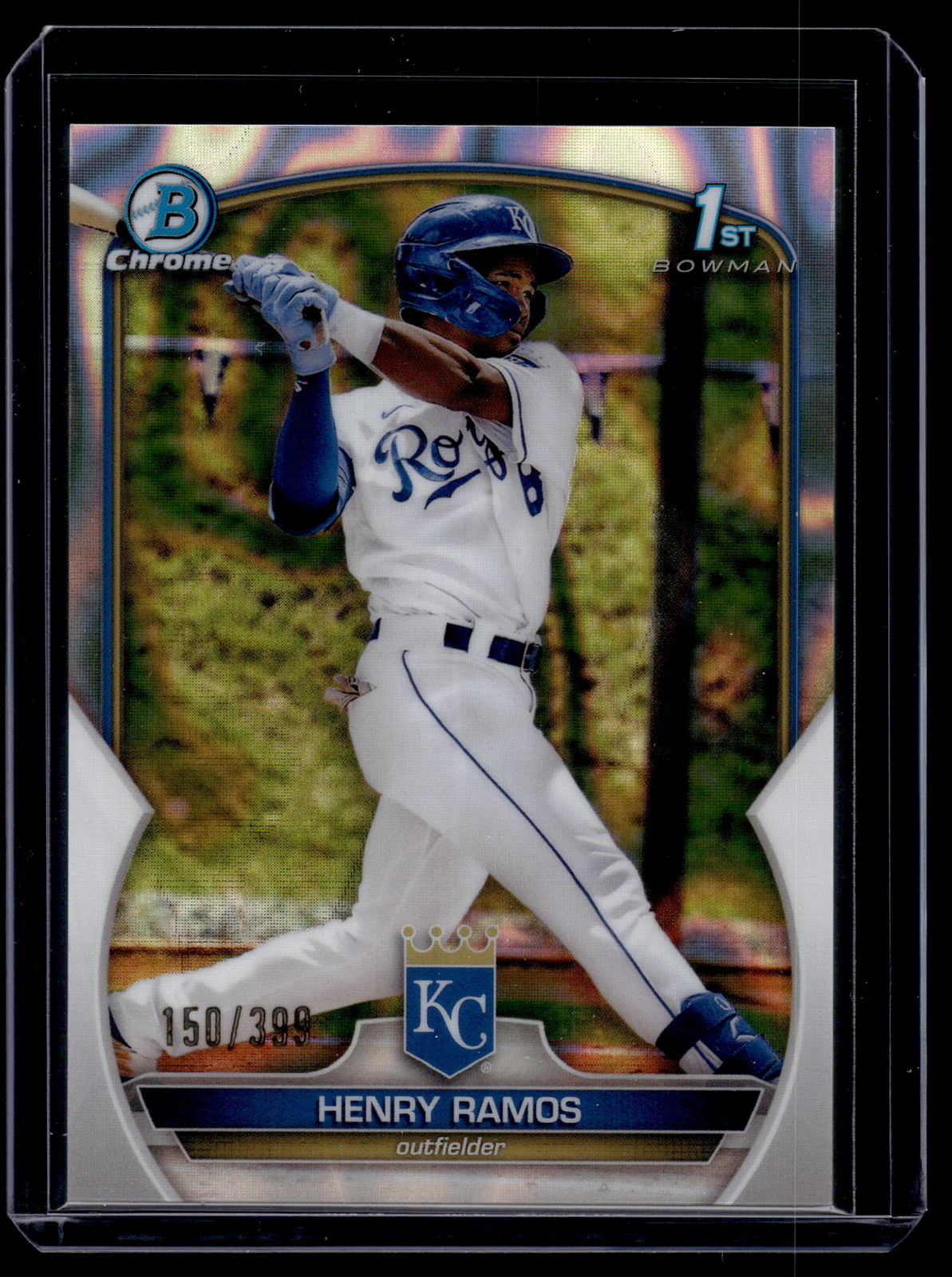 Henry Ramos 2023 Bowman Chrome Lava Refractor Card /399 #BCP-96