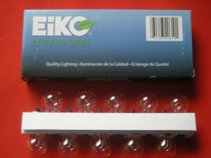 Tail Light Bulb-Standard Lamp - Boxed Eiko 3157 Box of 10 ...