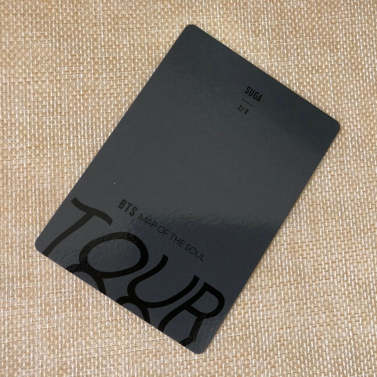 BTS map of the soul ミニフォト suga BTS SUGA 2/8 [ Map Of The Soul Tour ] Official Mini