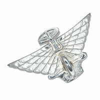 Front Haube Grill Abzeichen Emblem Vintage Austin Auto Messing Verchromt