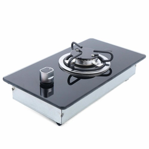 Barco caravana RV cámper 1 quemador GLP gas estufa placa vidrio templado cocina - Imagen 5 de 11
