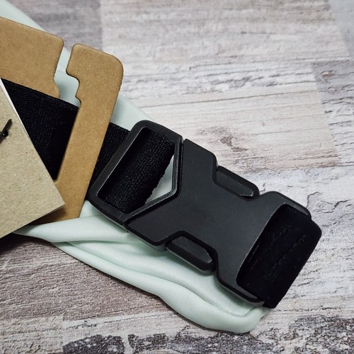 Nike Slim 3.0 Waist Pack Running Fanny Pack Belt Bag Stretch Mint Green NEW - Picture 4 of 8