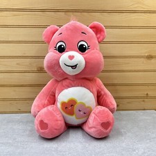 Care Bears Love A Lot Bear 13" Plush Toy Stuffed Animal Pink Hearts 2022 Soft