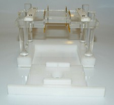 Professional Modders Acrylic Micro Test Bench 6"W X 4"D X 4-1/4"H White/Clear
