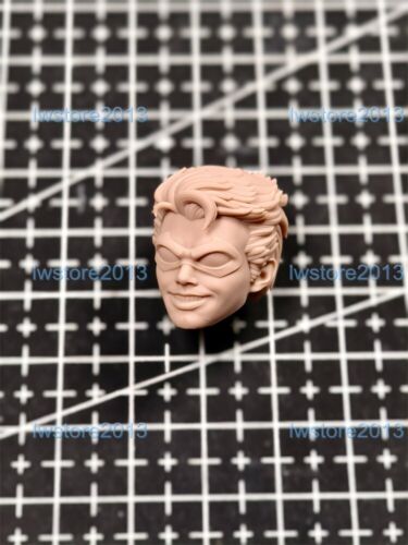 1:12 Head Sculpt Dick Grayson Robin Carved For 6" Male Action Figure Body Toys - Picture 3 of 3