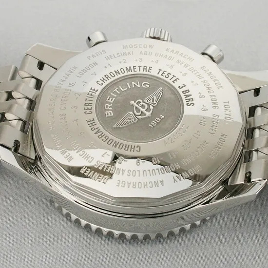 Breitling Navitimer World Chronograph A24322 A243… - image 3