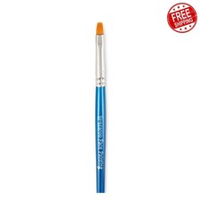 Snazaroo Professional Face Paint Brush Fine Flat Synthetic Toray Fiber