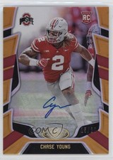 2020 Chronicles Draft Picks Mirror Orange Signatures /20 Chase Young Auto 00jz