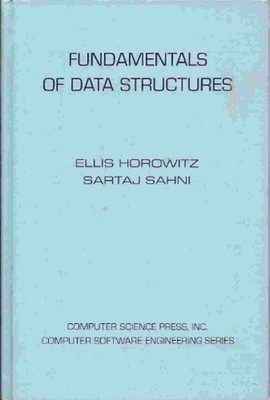 Fundamentals of Data Structure Hardcover Ellis Horowitz