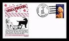 US COVER MARILYN MONROE LEGENDS OF HOLLYWOOD FDC HAND CANCEL PANDA CACHET