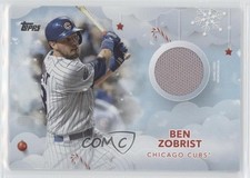 2020 Topps Holiday WalMart Mega Box Relics Ben Zobrist #WHR-BZ sy1