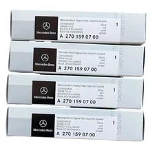 NEW 4pcs Spark Plugs OEM A2701590700  Fits For Gla250 C253 W205 R172 C117 E300